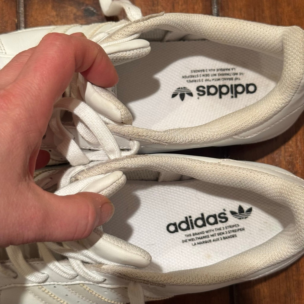 Adidas Superstar Leather Sneaker White Women's /Mens Classic Shell-Toe style - Picture 7 of 11